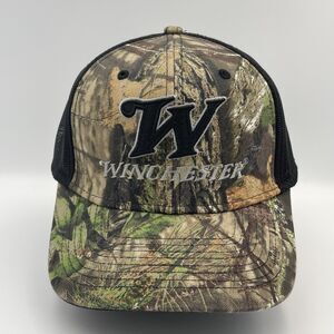 Winchester Camouflage Hat Cap Snapback Brown Camo Guns Rifles Adjustable